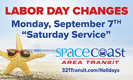 Rider Alert - Labor Day Hours